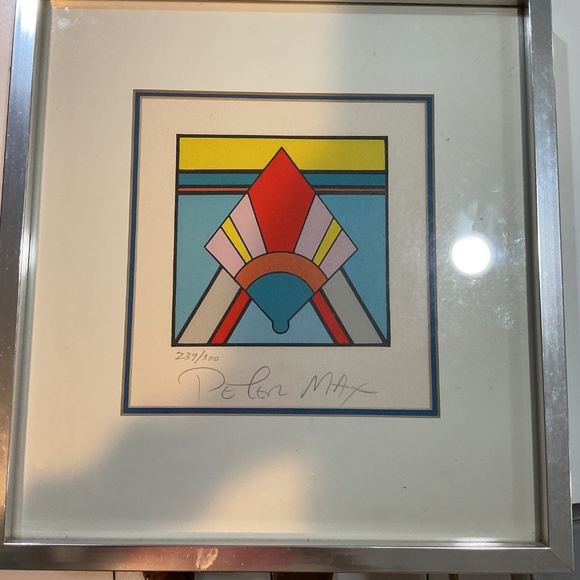 Peter Max abstract Numbered lithograph - Picture 2 of 11